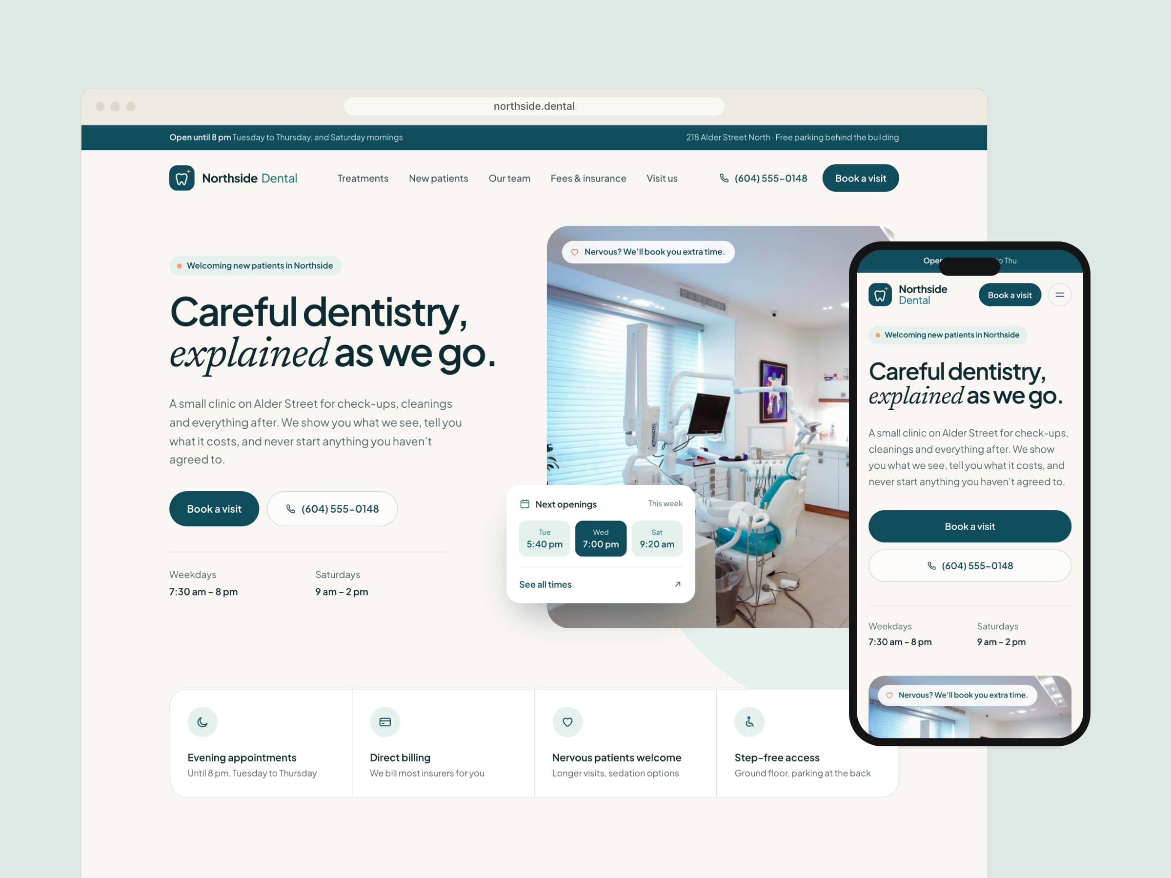Northside Dental: prezentarea lucrării finale