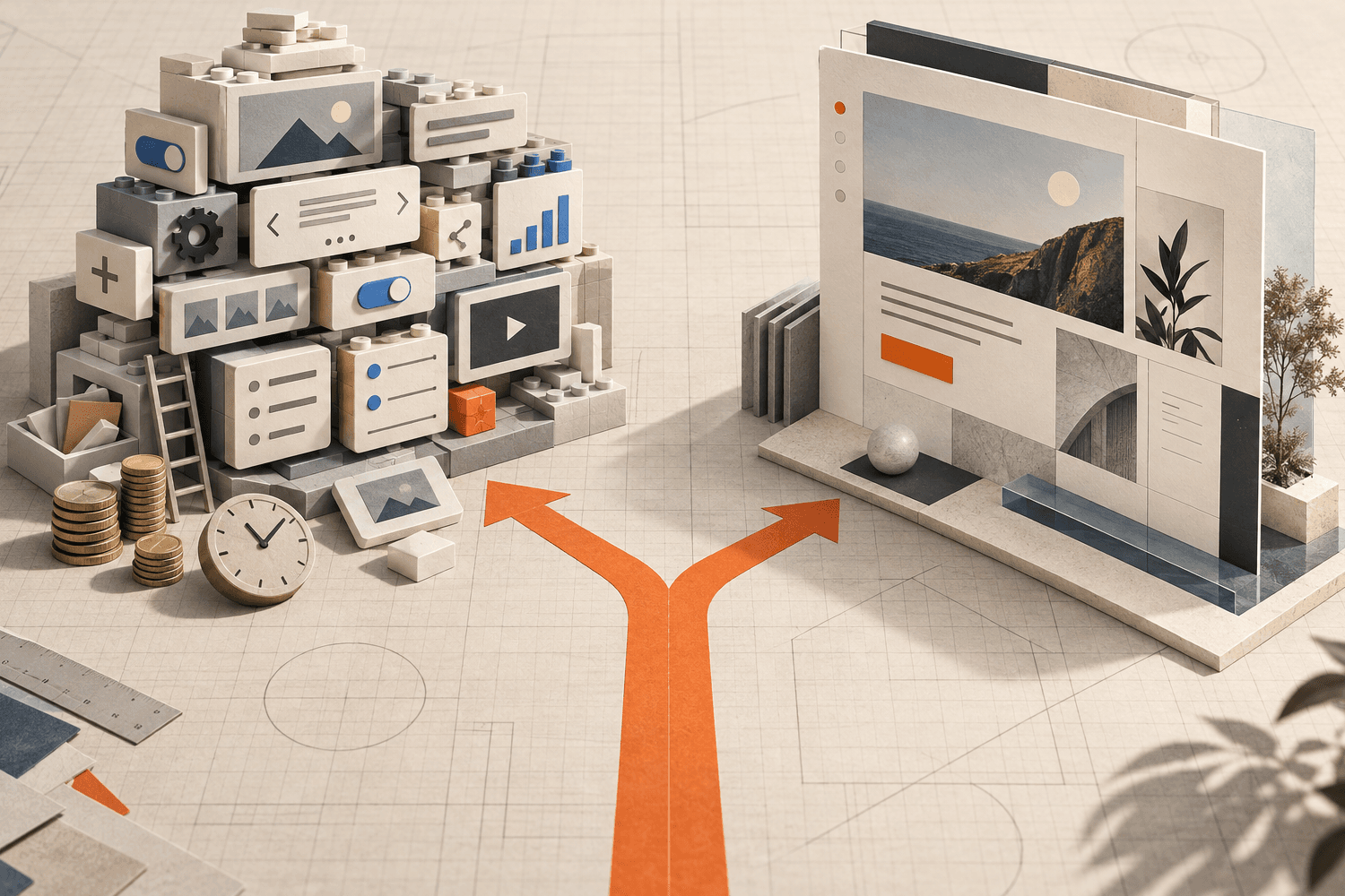 Page Builder or Custom Website